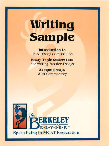 The Berkeley Review MCAT Writing Sample