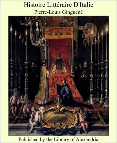 Histoire littéraire d'Italie, tome 2