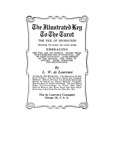 The Illustrated Key To The Tarot: The Veil Of Divination