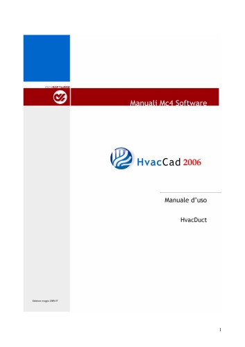 Mc4 Suite 2006 - Manuale Hvac Duct