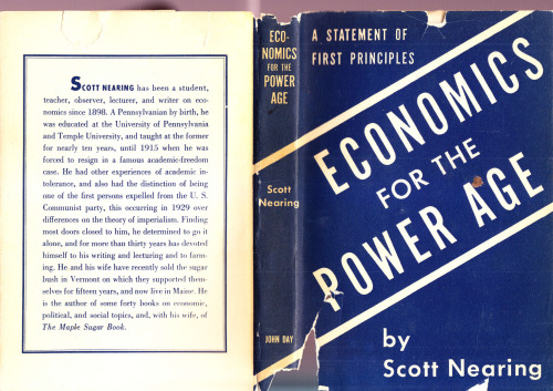 Economics for the Power Age: A Statement of First Principles