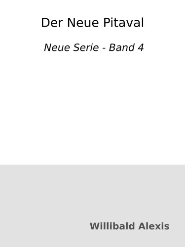 Der Neue Pitaval : Neue Serie - Band 4