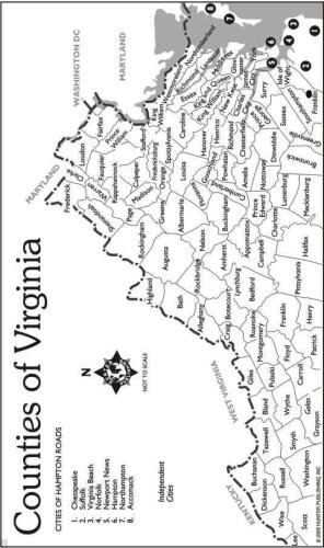 Virginia's Shenandoah Valley. Lexington, Roanoke, Front Royal, Winchester