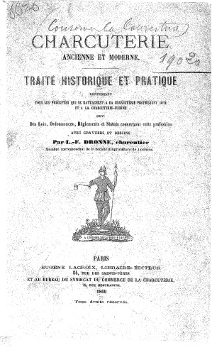 Charcuterie ancienne et moderne