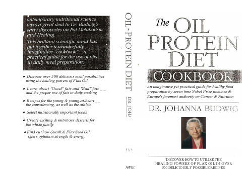 The Oil-Protein Diet Cookbook