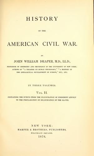 History of the American Civil War