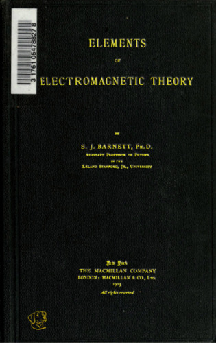 Elements of Electromagnetic Theory