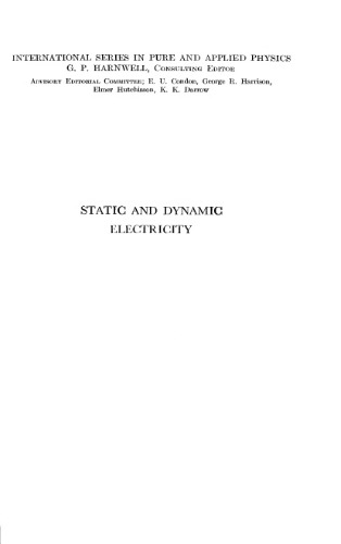 Static and Dynamic Electricity