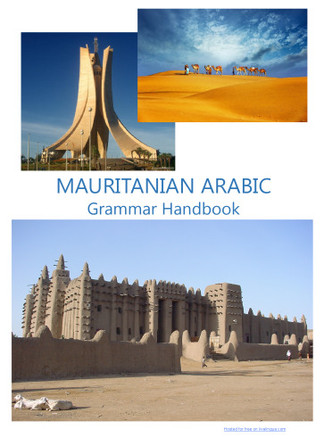 MAURITANIAN ARABIC Grammar Handbook