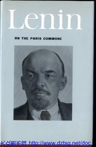 V.I. Lenin on the Paris Commune