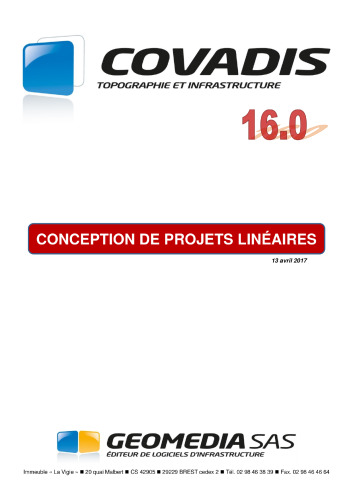 Conception de projets linéaires