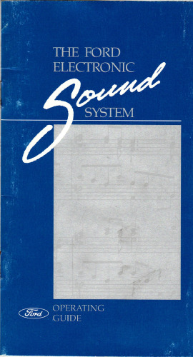 The Ford Electronic Sound System Operating Guide