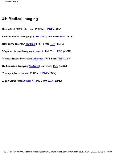 34.Medical Imaging