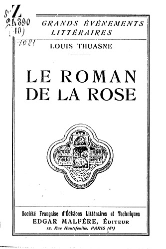 Le roman de la rose