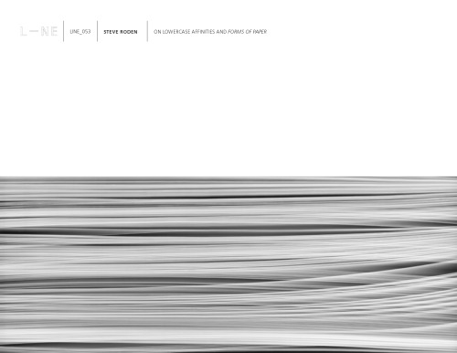 On Lowercase Affinities And Forms of Paper