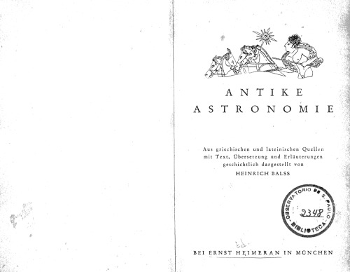 Antike Astronomie