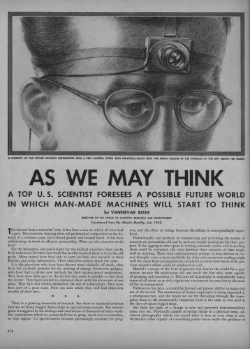 As We May Think
