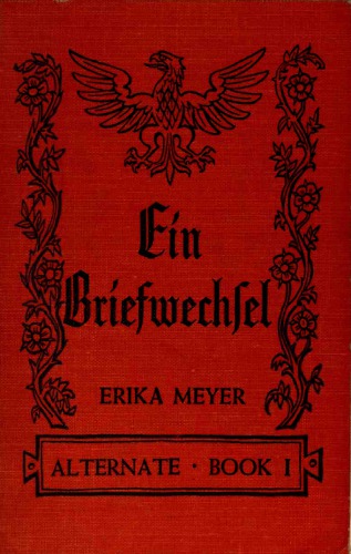 Ein Briefwechsel