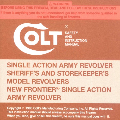 Colt Single Action ARmy
