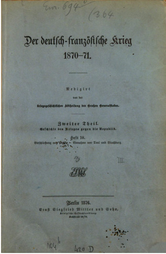 Geschichte des Krieges gegen die Republik