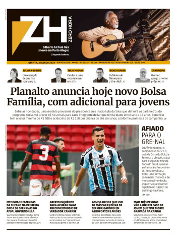 Zero Hora 02-03-2023