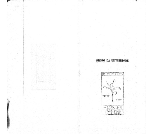 Missão da Universidade