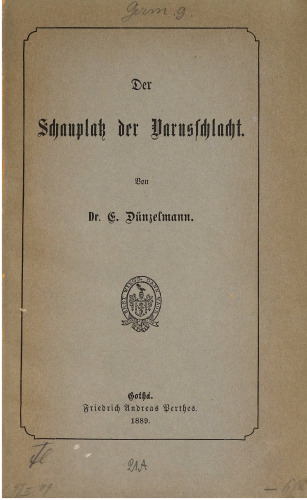 Der Schauplatz der Varusschlacht