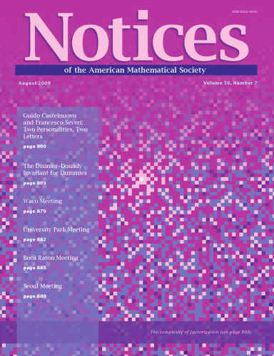 Notices of the American Mathematical Society