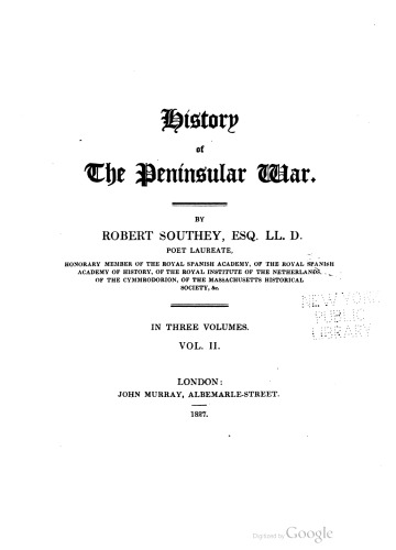 History of the Peninsular War
