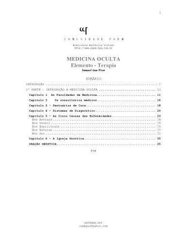 Medicina oculta