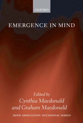 Emergence in Mind (Mind Association Occasional Series)