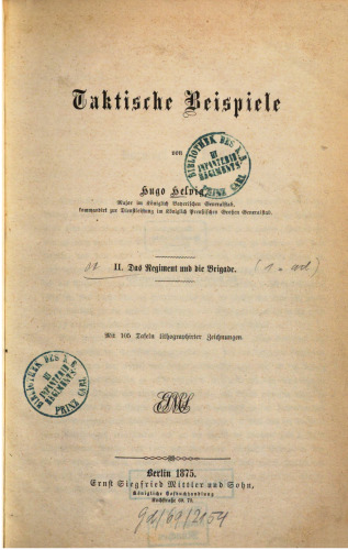 Das Regiment und die Brigade