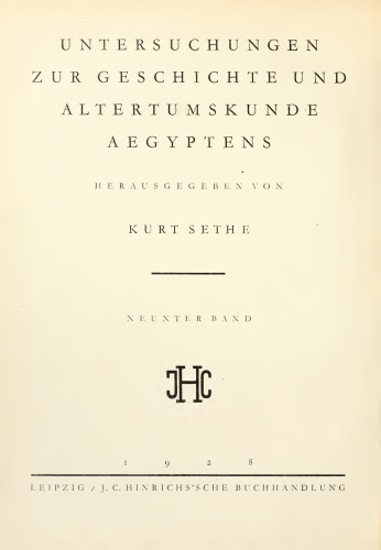 Die Felseninschriften von Hatnub nach den Aufnahmen Georg Möllers