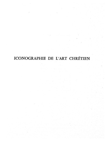 Iconographie de l’art chrétien 2.2. Iconographie de la Bible: Nouveau Testazent