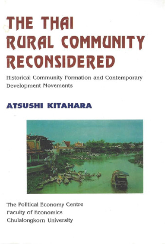 The Thai Rural Community Reconsidered