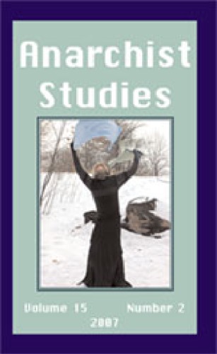 Anarchist Studies (2007) Volume 15, Issue 2 15 2