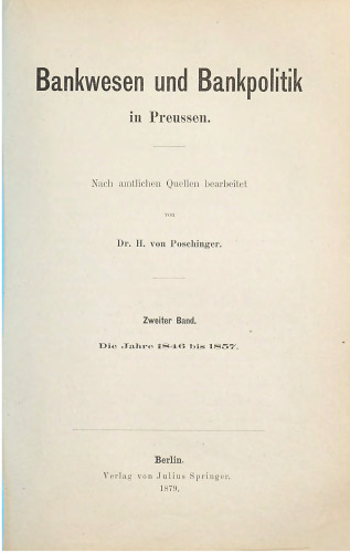Die Jahre von 1846 bis 1857