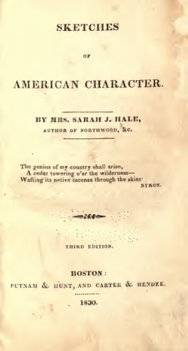 Sketches of American Character