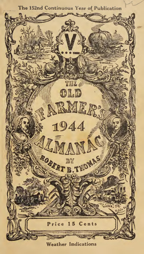 The Old Farmer's Almanac 1944