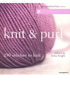 Lace and Eyelet Stitches. 250 to Knit