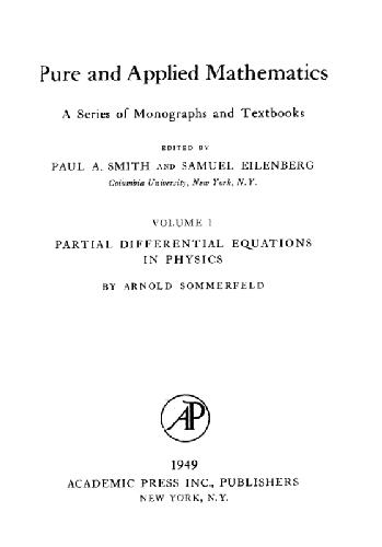 Pure and Applied Mathematics