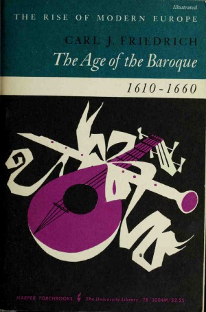 The Age of the Baroque, 1610–1660