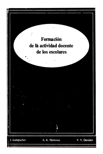 Formación de la actividad docente de los escolares