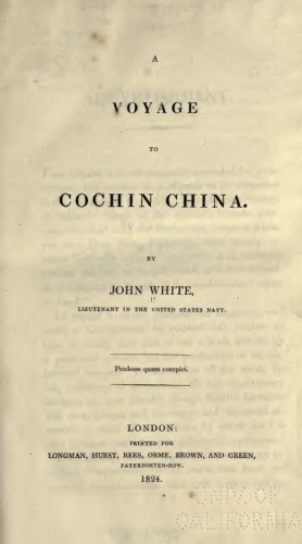 A Voyage to Cochin China