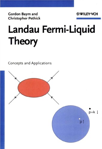Landau Fermi-Liquid Theory - Concepts and Applications