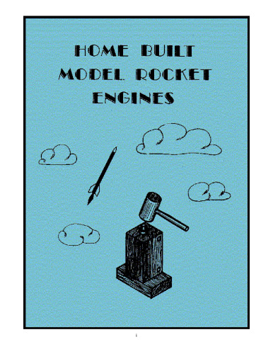Home Built Model Rocket Engines
