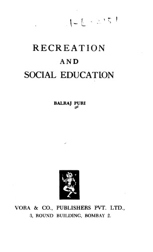 Recreation and social education