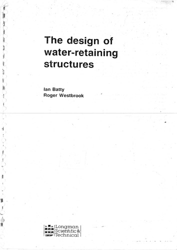 The Design of Water-Retaining Structures