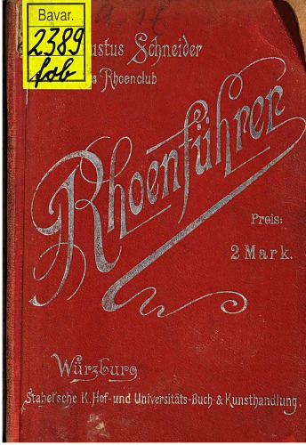Führer durch die Rhön