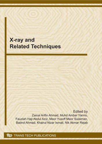 X-ray and Related Techniques